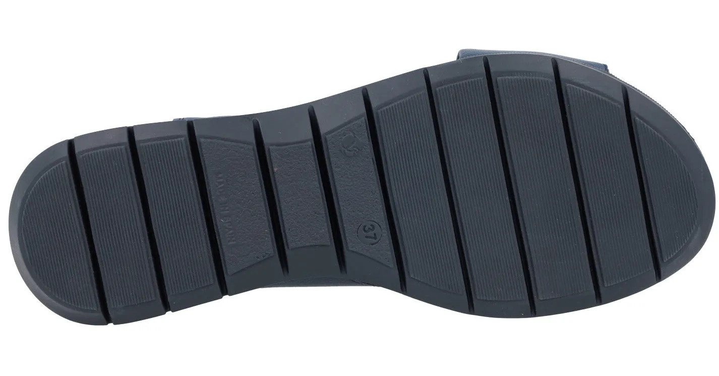 Sandalias de piel con tiras cruzadas Clks