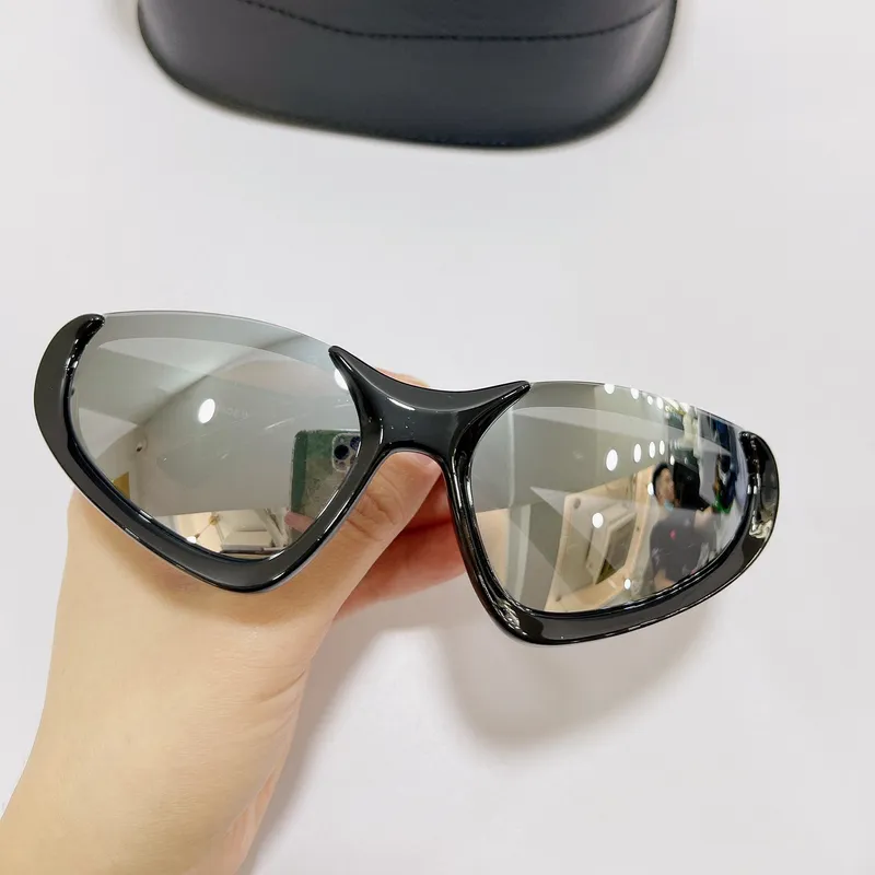 SONNENBRILLE FüR FRAUEN MäNNER SOMMER 0202 STIL ANTIULTRAVIOLETT RETRO PLATTE VOLLFORMAT BRILLE MIT BOX