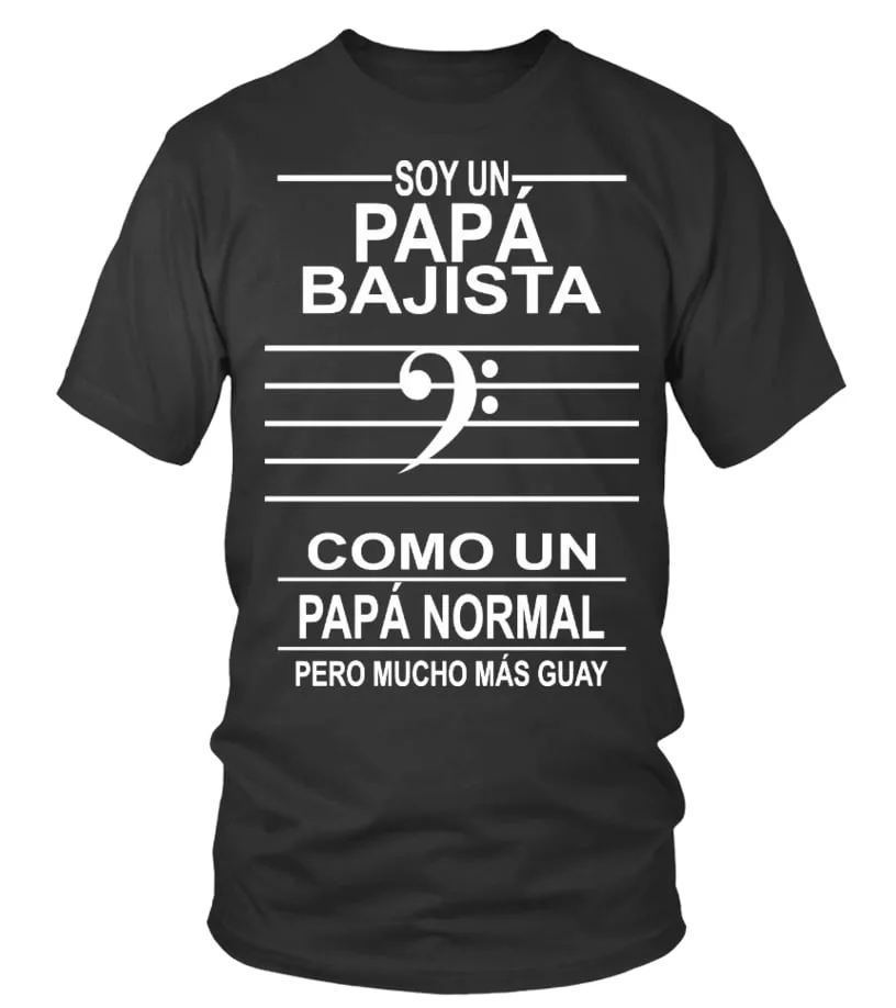 Soy un papá trombonista comó un papá normal pero mucho más guay Camiseta cuello redondo Unisex
