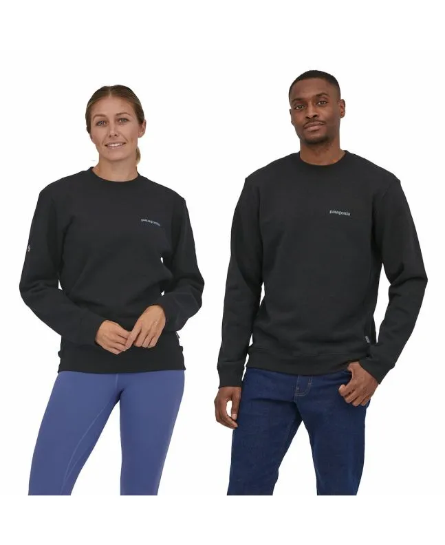 Sudadera Patagonia Fitz Roy Icon Uprisal Negra Unisex