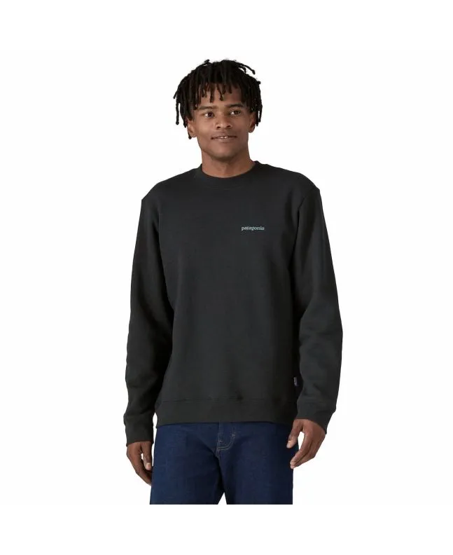Sudadera Patagonia Fitz Roy Icon Uprisal Negra Unisex