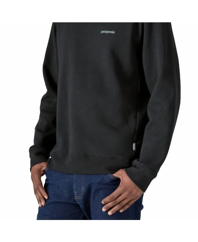 Sudadera Patagonia Fitz Roy Icon Uprisal Negra Unisex