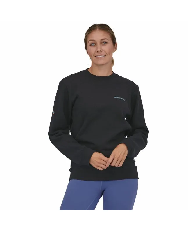 Sudadera Patagonia Fitz Roy Icon Uprisal Negra Unisex