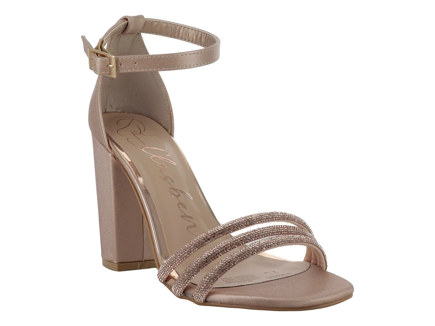 Tacones Clasben Ursula Oro Para Mujer