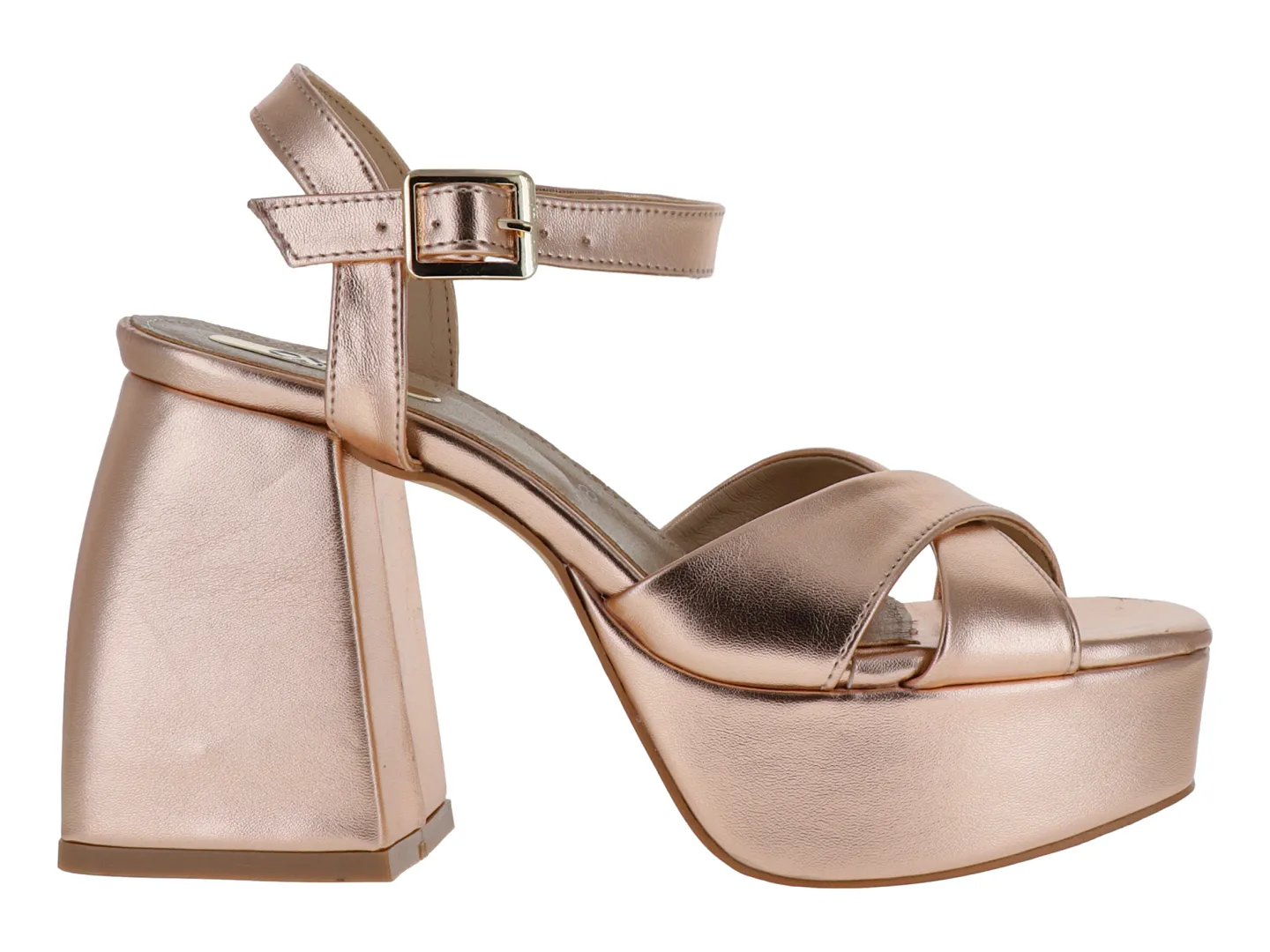 Tacones Oyyi 39986 Oro Para Mujer