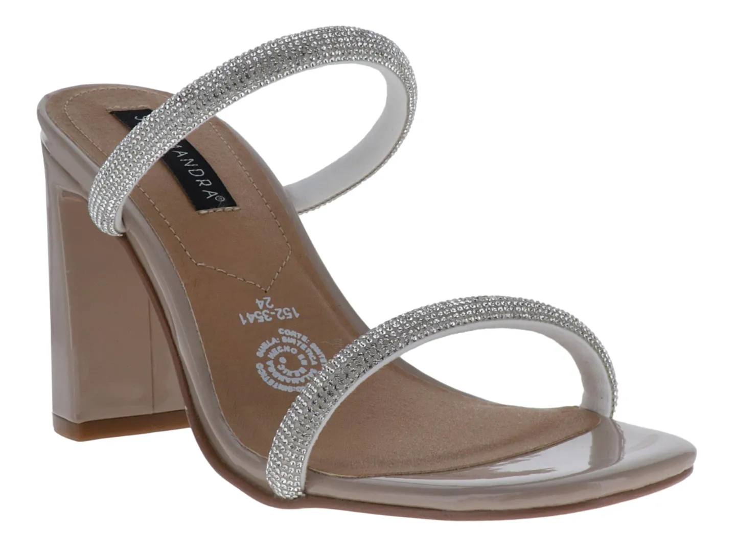 Tacones Salamandra 3541 Nude Para Mujer