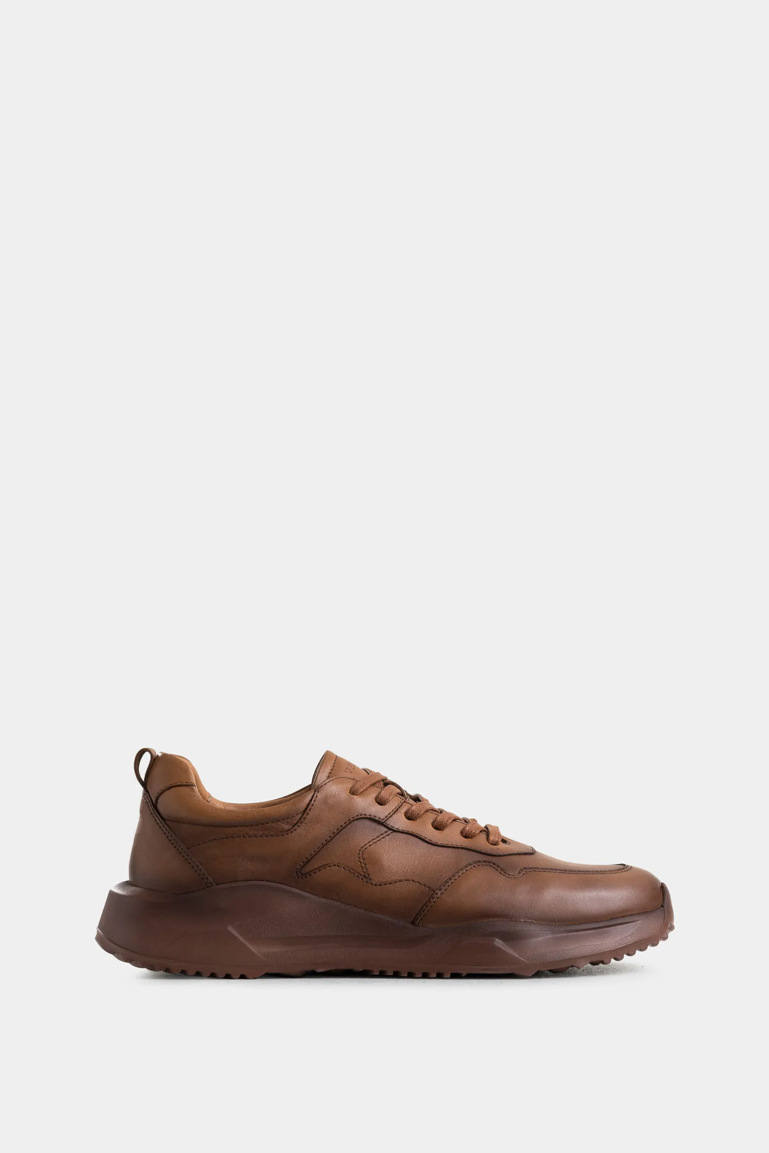 Tenis gali 2.0 de cuero para hombre monocolor