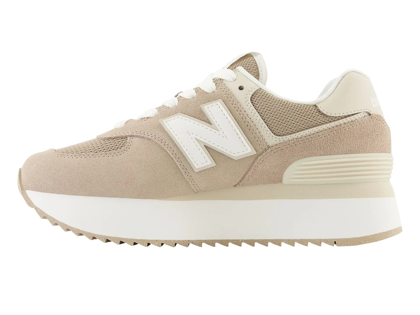 Tenis New Balance Wl574z Beige Para Mujer