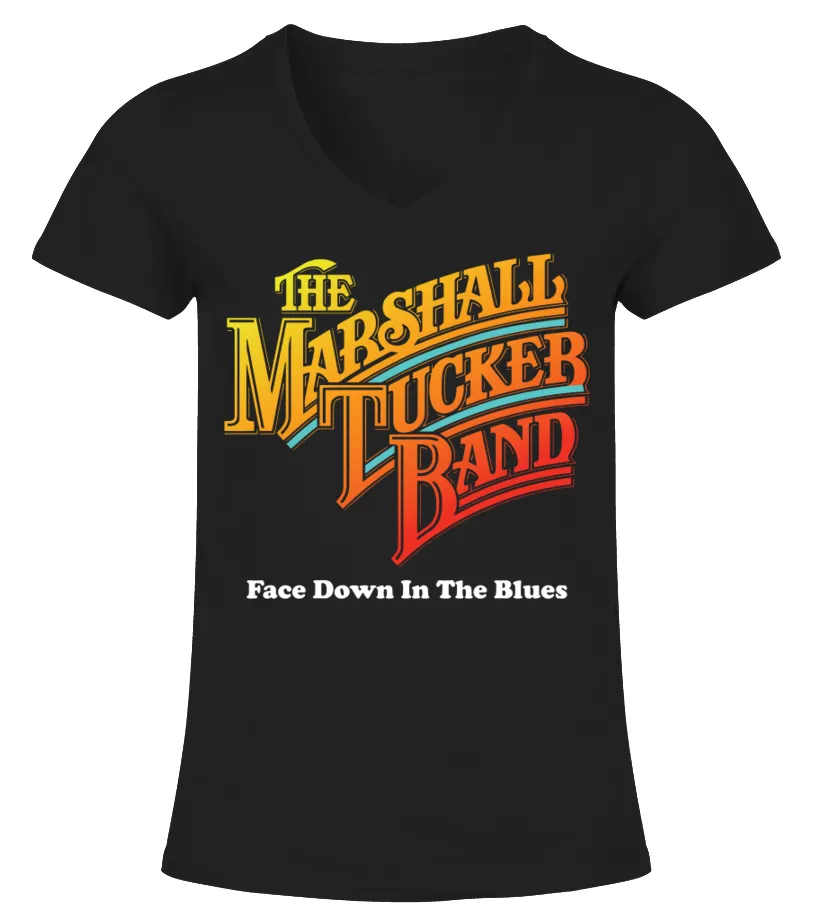 The Marshall Tucker Band 02 BK Camiseta cuello pico Mujer