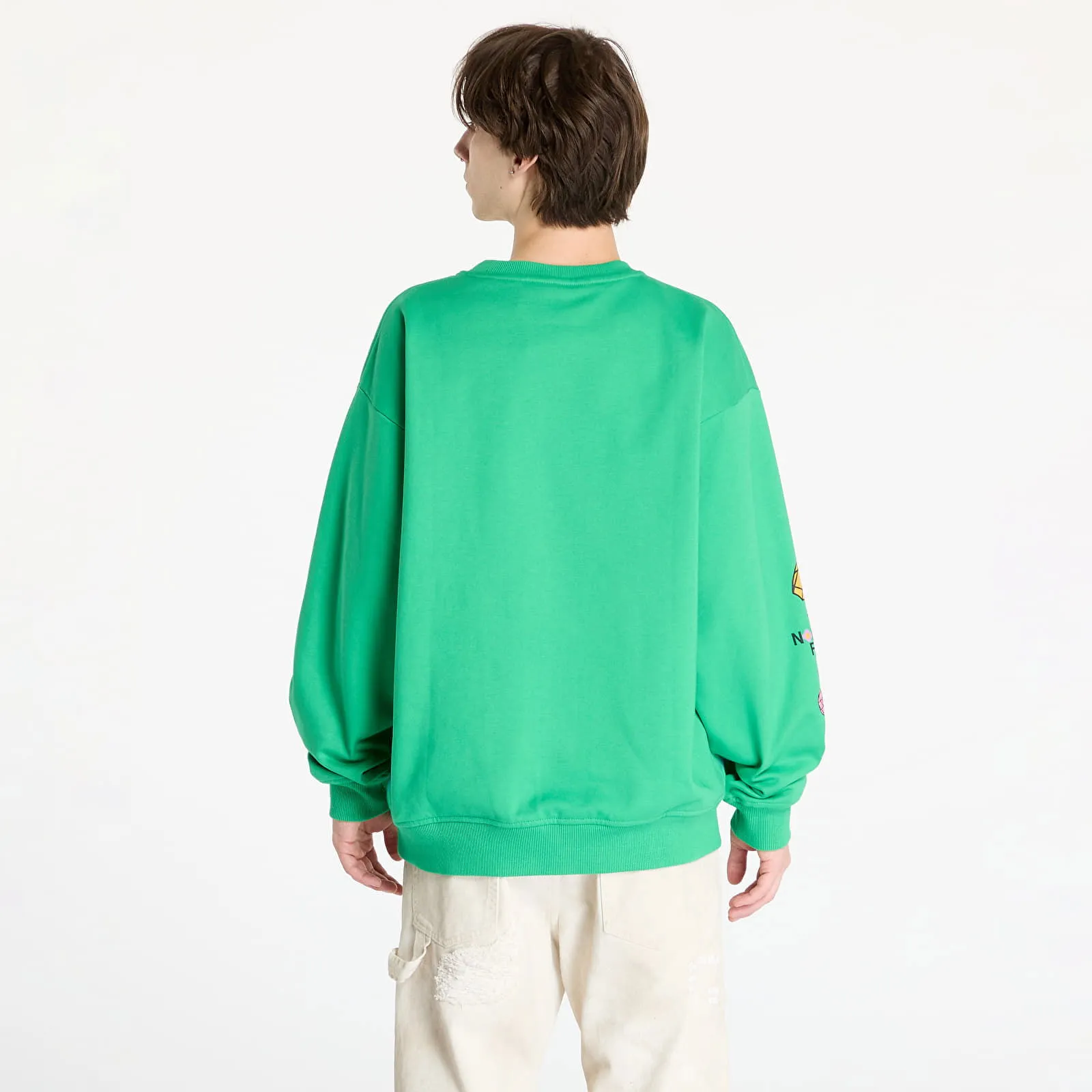 The North Face Sweatshirt x Yinka Ilori Graphic Crew Sweatshirt UNISEX Optic Emerald S