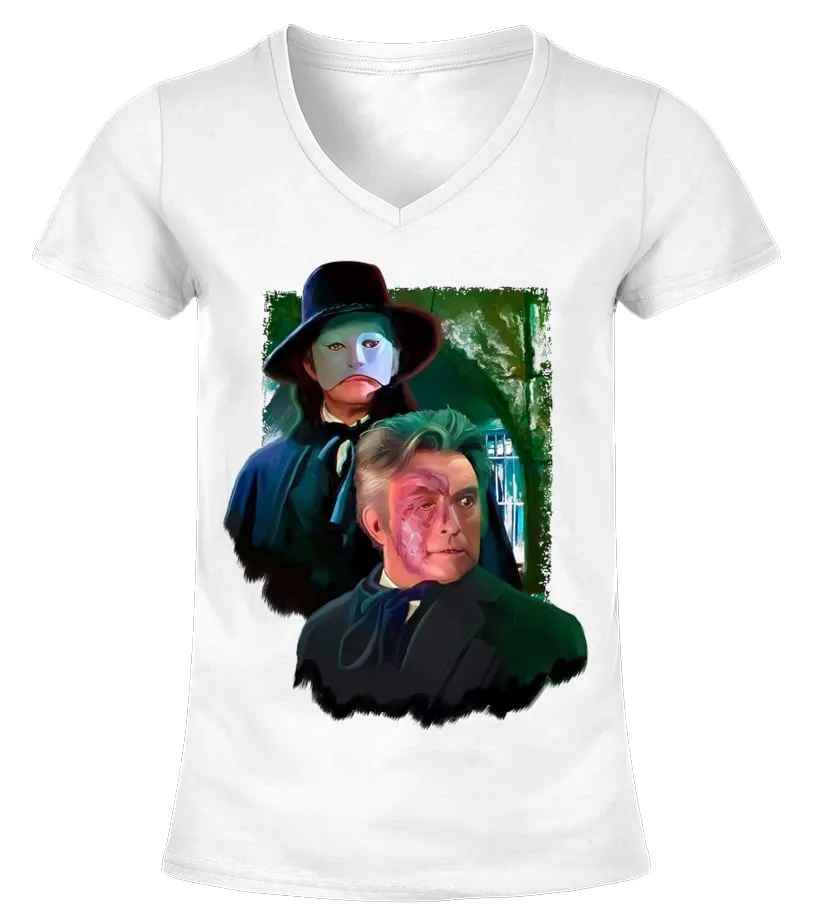 The Phantom of the Opera 36 WT Camiseta cuello pico Mujer