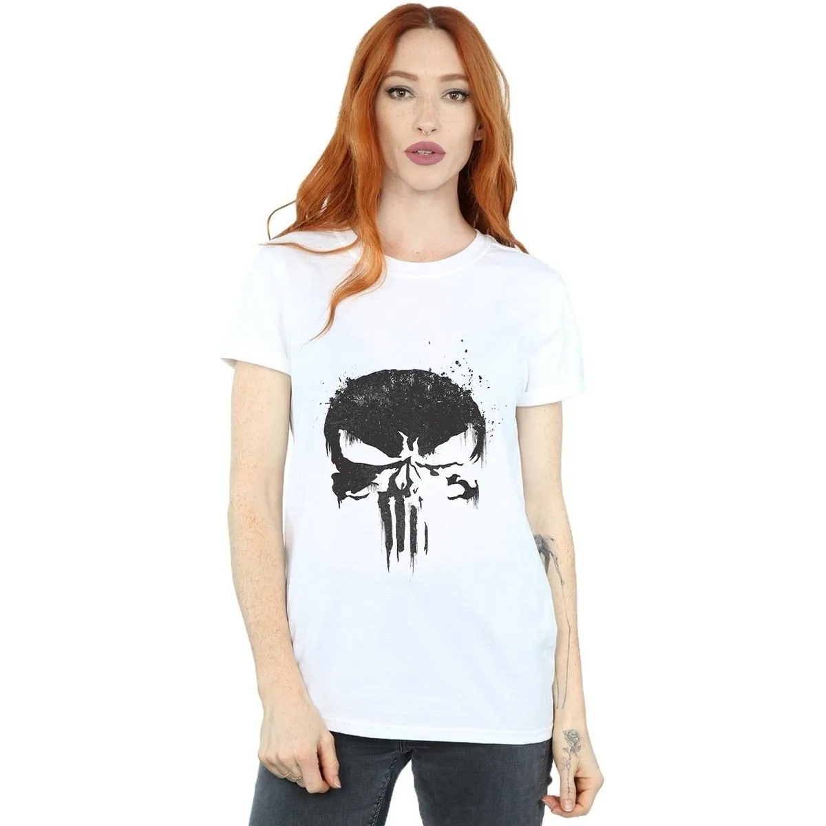 The Punisher TV Skull Logo