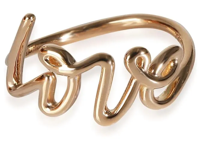 Tiffany & Co TIFFANY Y COMPAÑIA. Anillo de moda Paloma Picasso en 18k oro rosa Metálico 