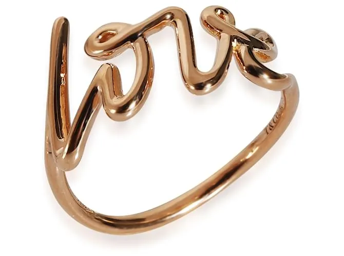 Tiffany & Co TIFFANY Y COMPAÑIA. Anillo de moda Paloma Picasso en 18k oro rosa Metálico 