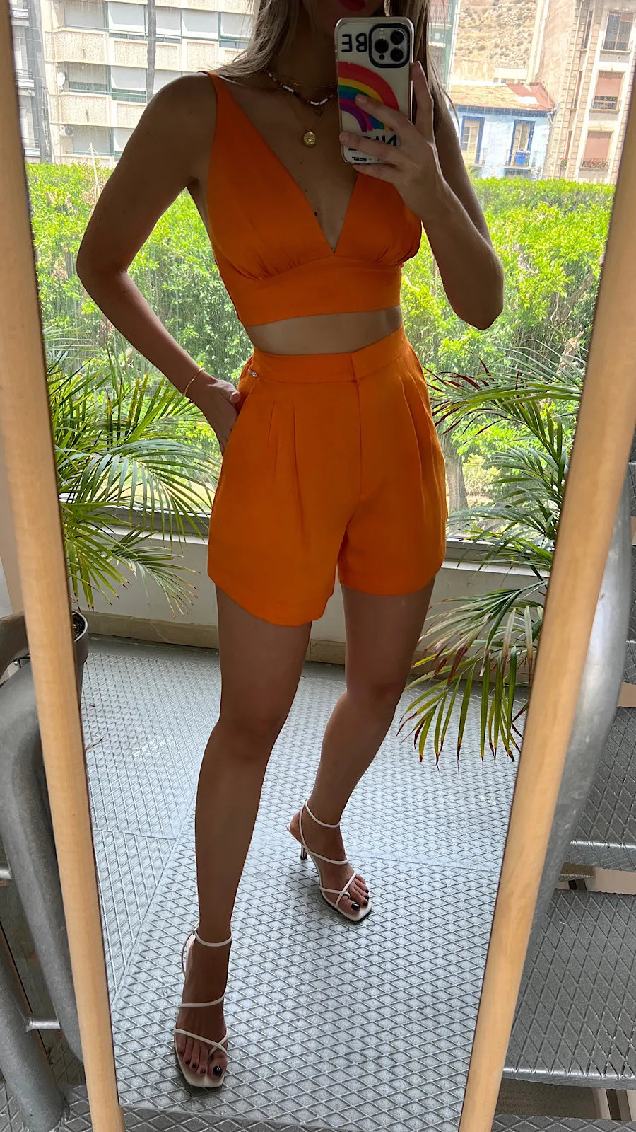 Top Diseño Orange (Se Vende En Conjunto)