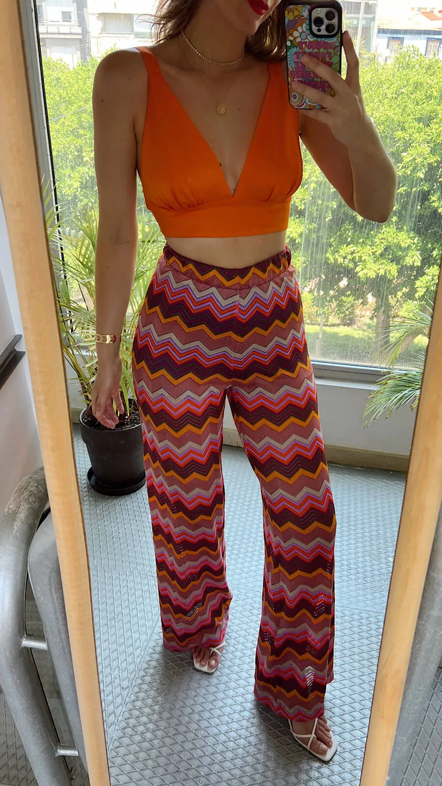 Top Diseño Orange (Se Vende En Conjunto)