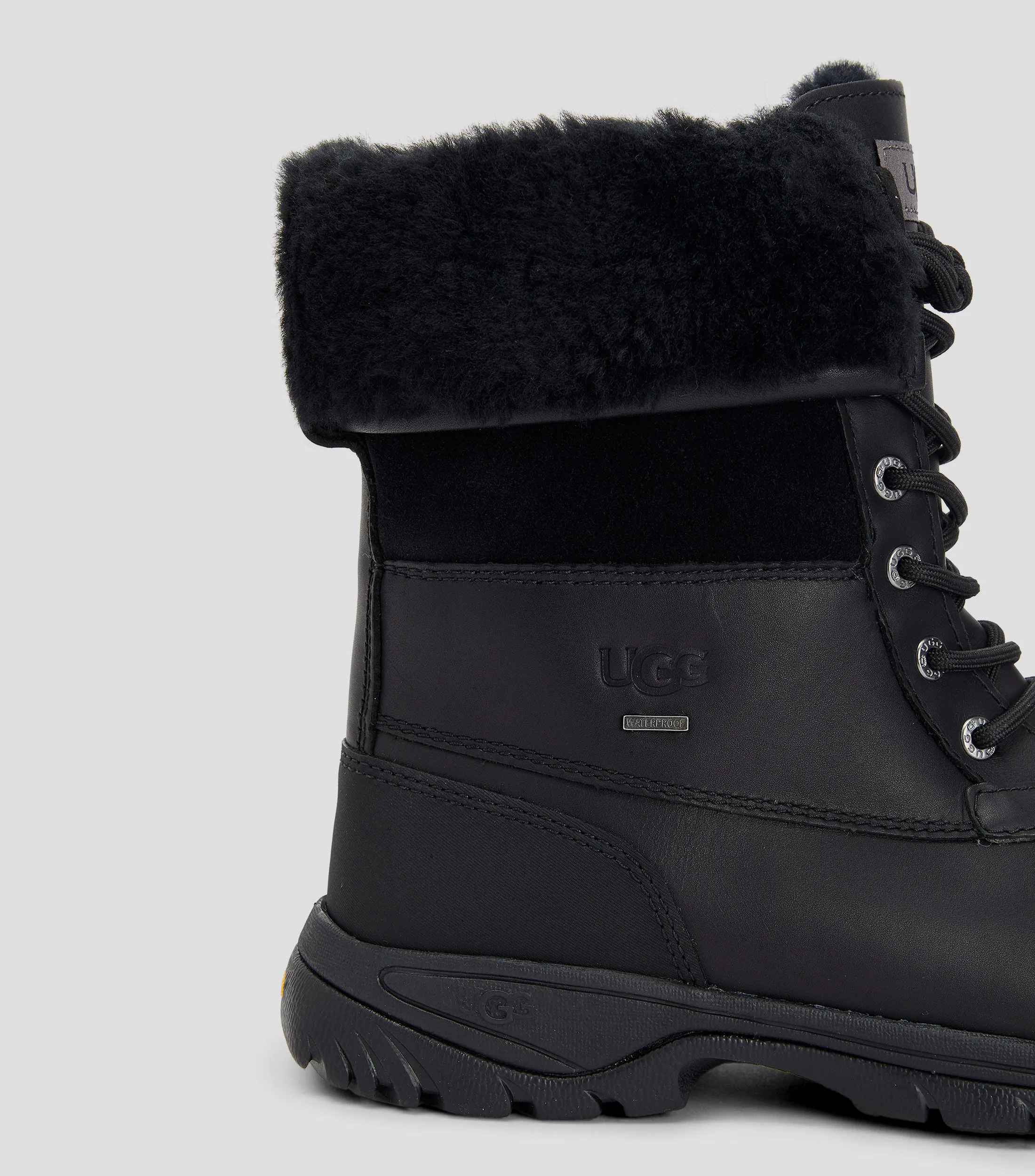 Ugg Botas cortas Butte en piel vacuna Hombre