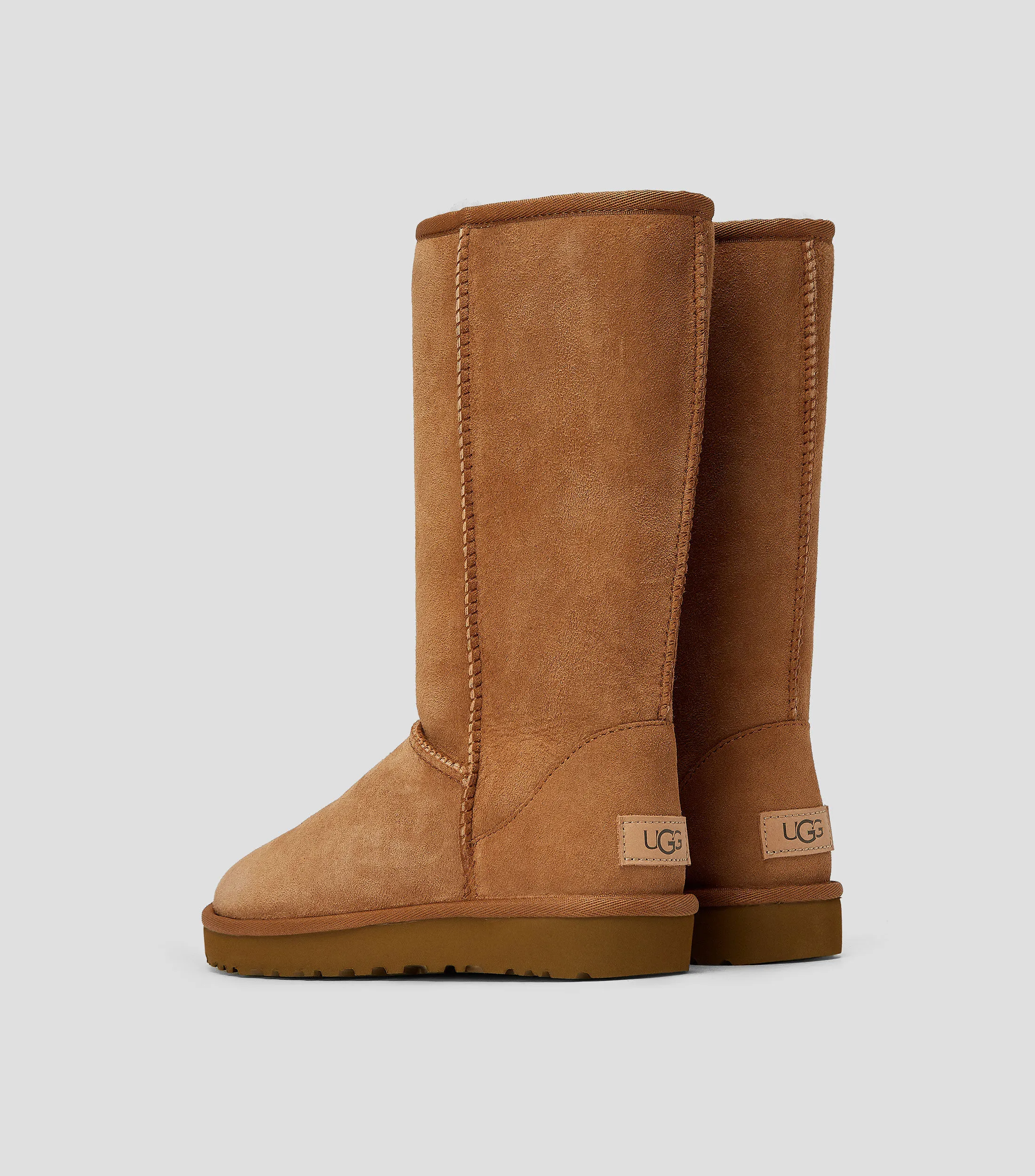 Ugg Botas medias Clásico en piel Mujer