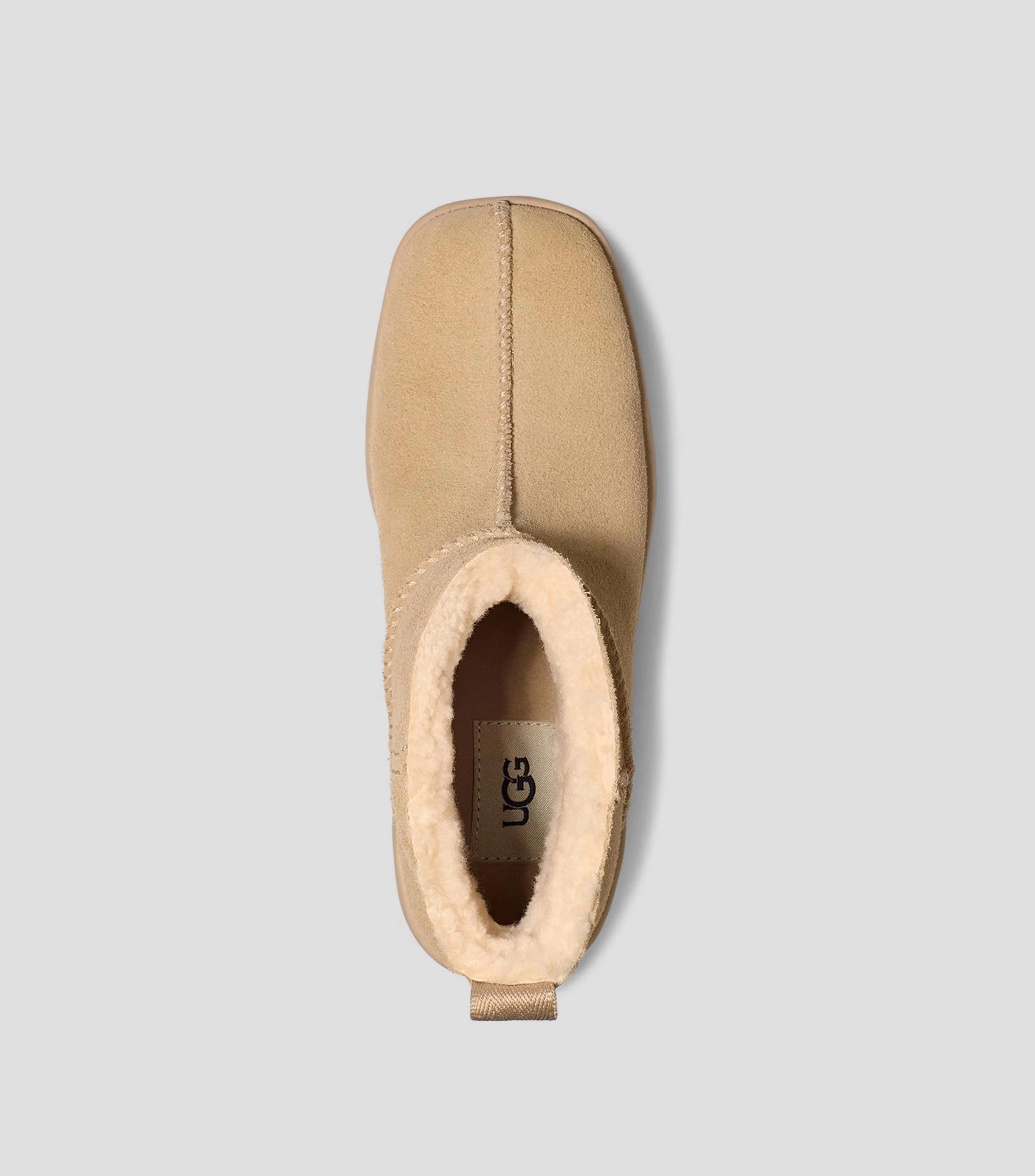 Ugg Botines en Piel con Tacón Alto Media Luna Mujer