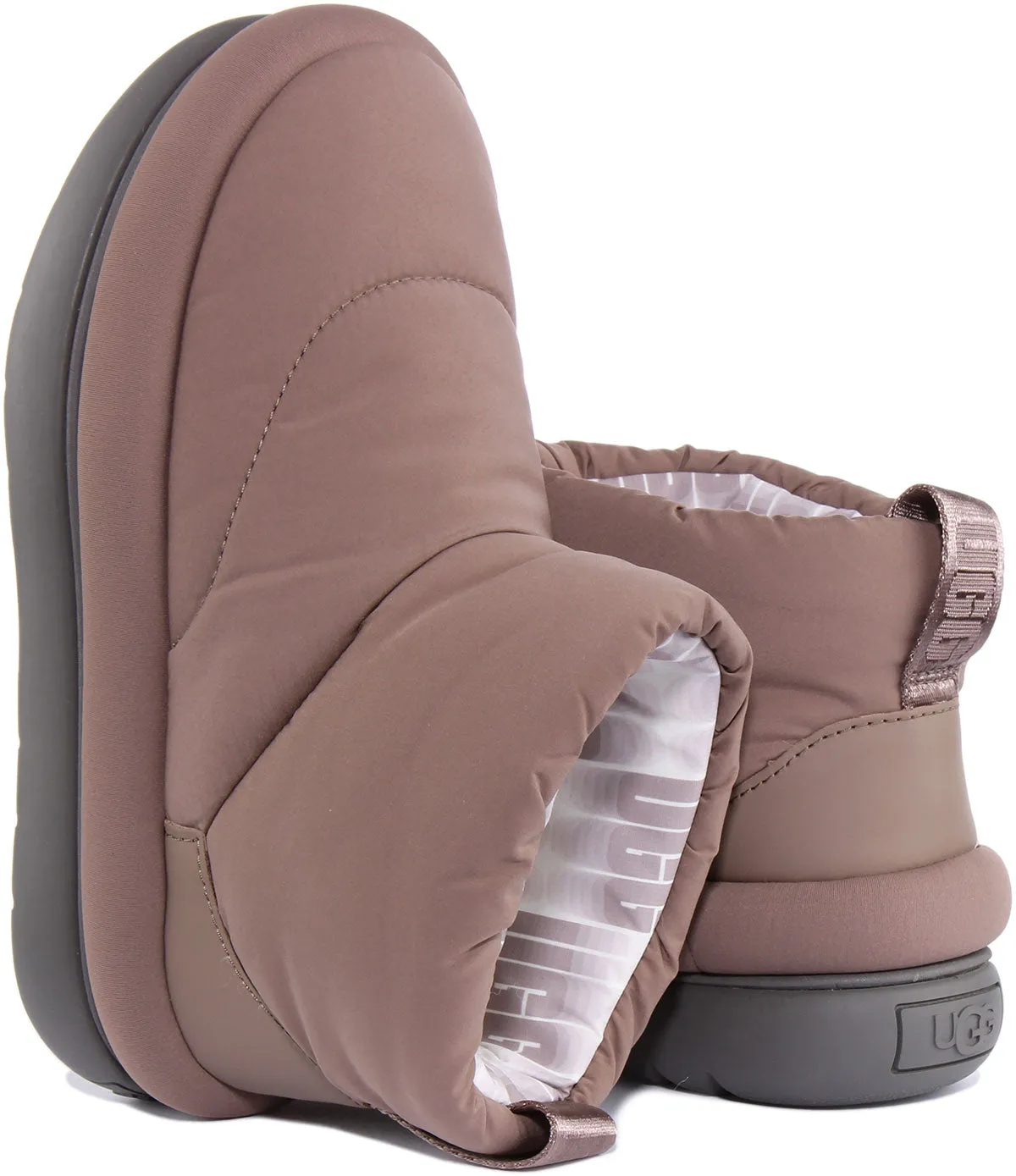 Ugg Classic Maxi Mini Bota corta para mujer en topo