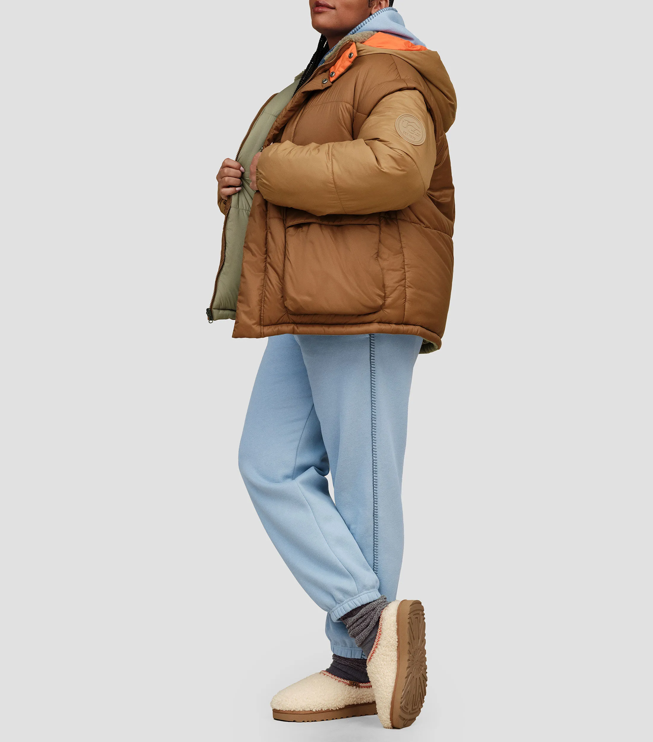 Ugg Pantuflas tipo Zapato Mujer
