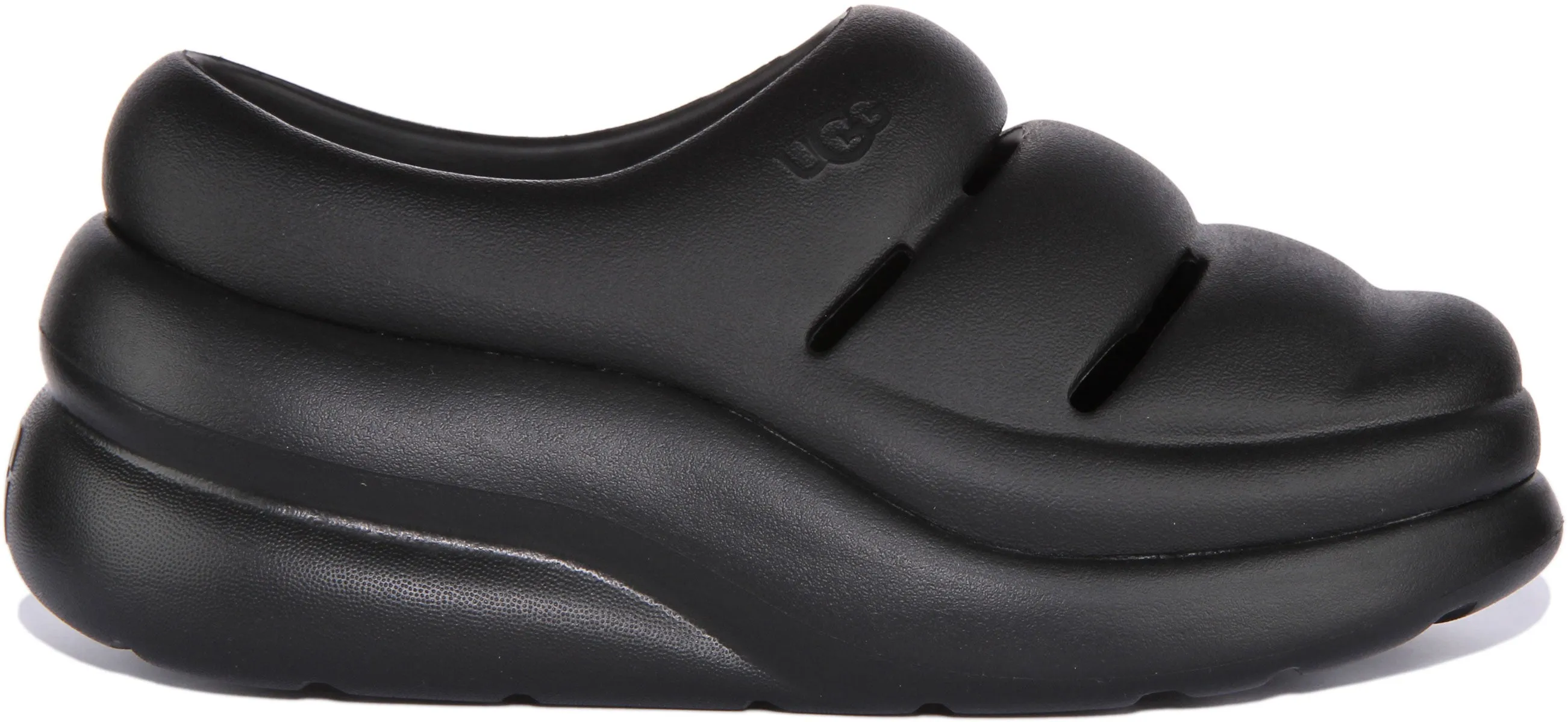 Ugg Sport Yeah Zueco moldeado para mujer en azul cielo