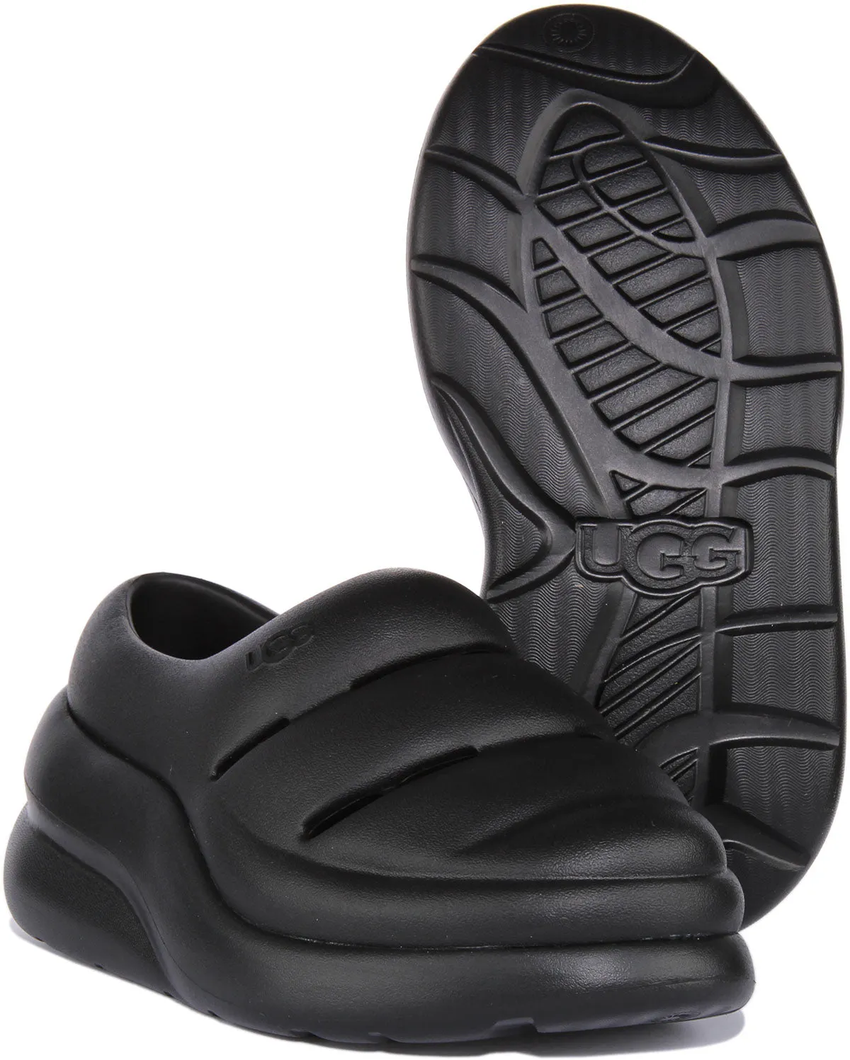 Ugg Sport Yeah Zueco moldeado para mujer en azul cielo