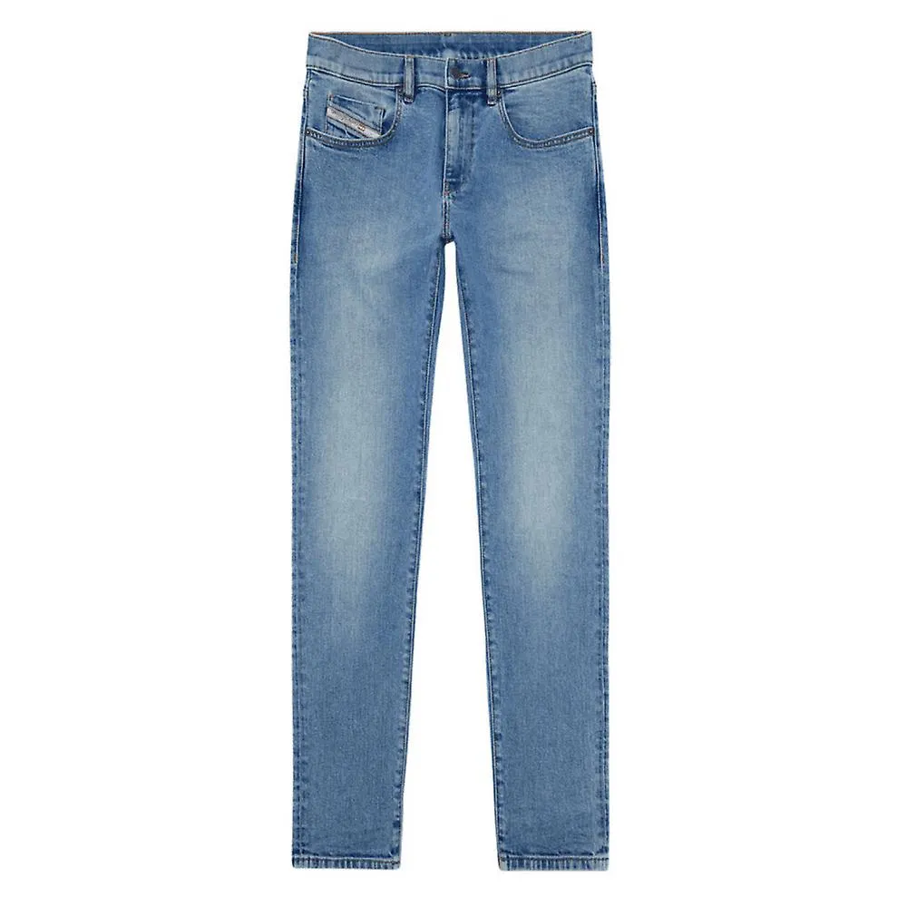 VAQUEROS DIESEL DSTRUKT SLIM FIT STONEWASH BLUE PARA HOMBRE