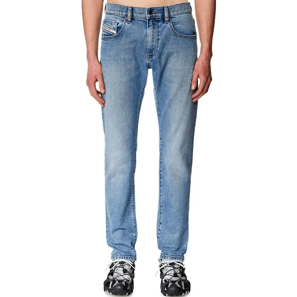 VAQUEROS DIESEL DSTRUKT SLIM FIT STONEWASH BLUE PARA HOMBRE