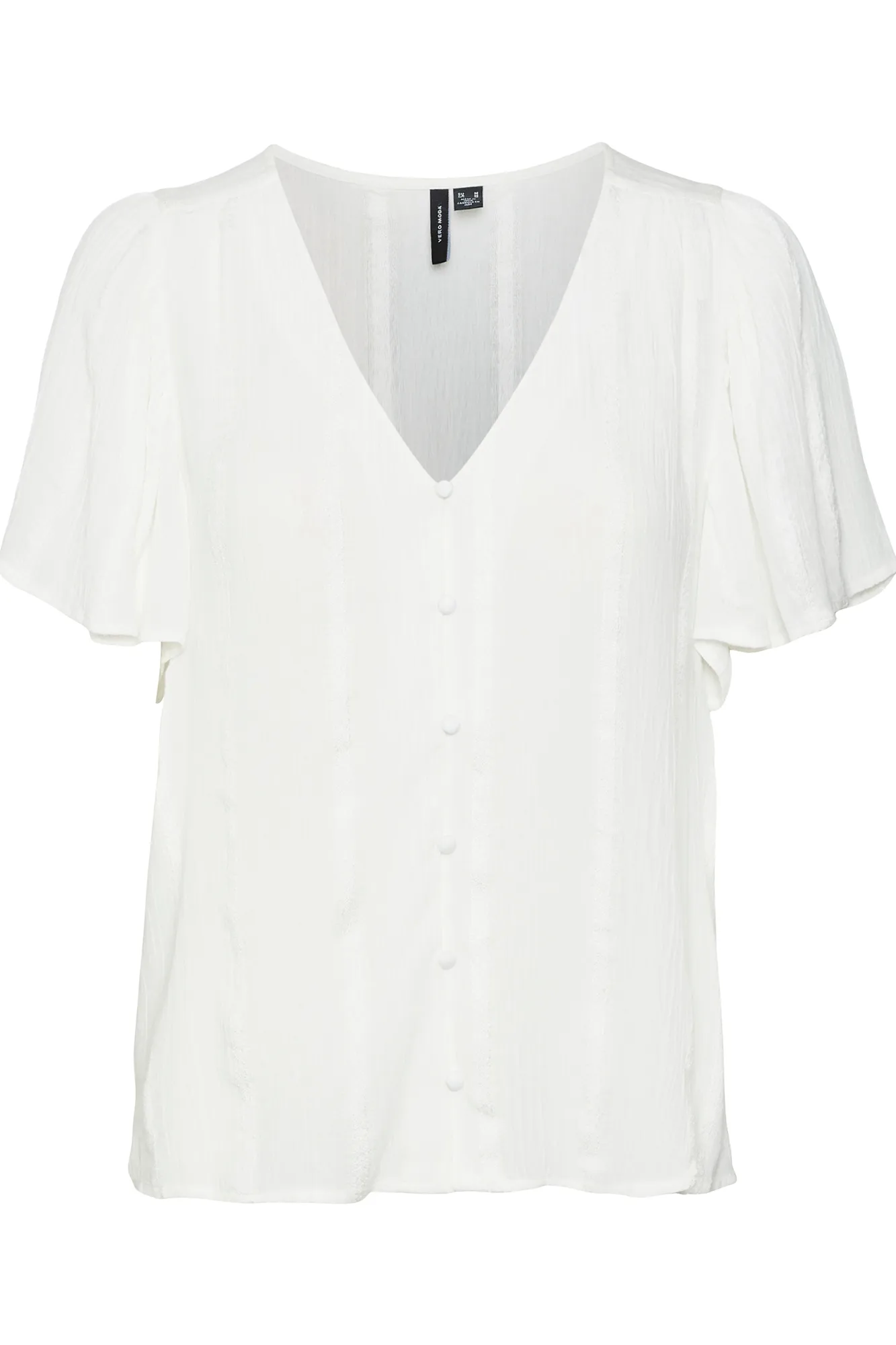 Vero Moda Top de manga corta fluída