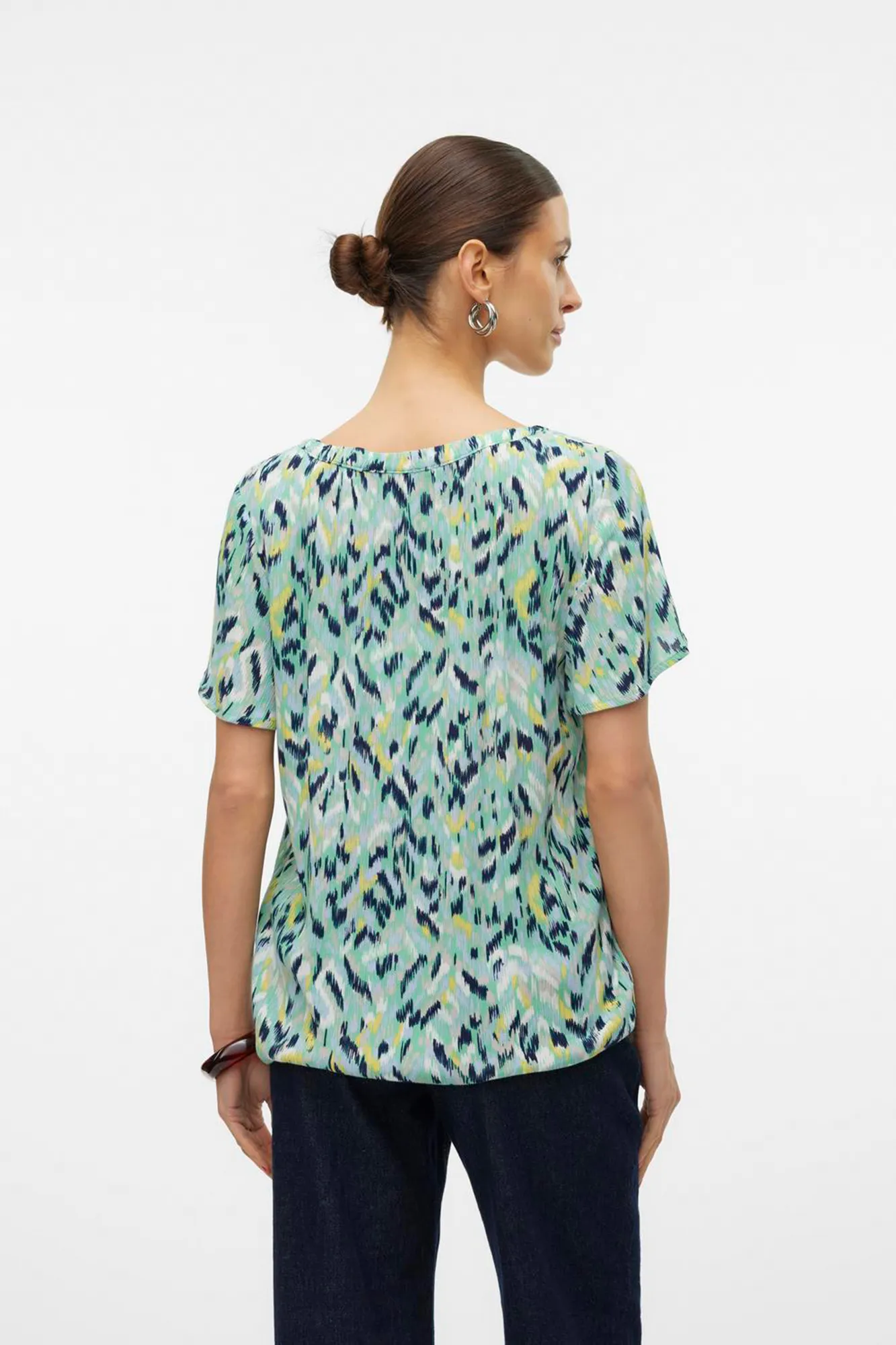 Vero Moda Top de mujer de manga corta