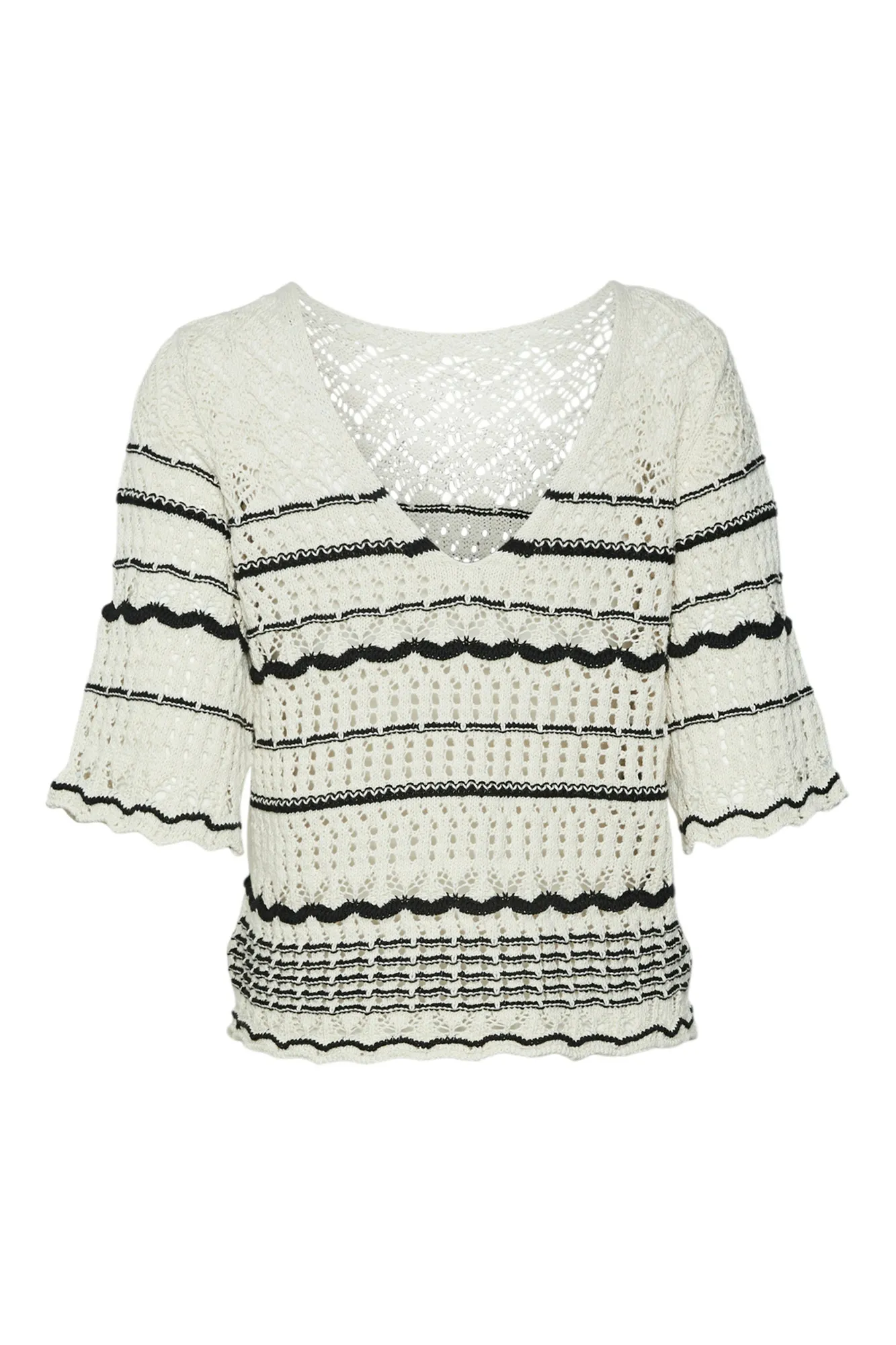 Vero Moda Top de punto manga 2/4