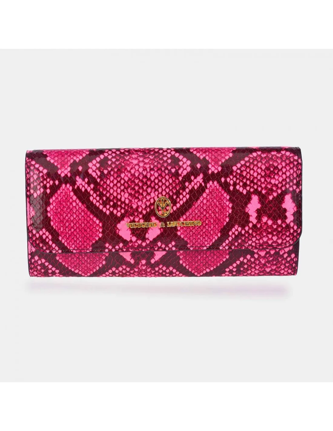 Victorio & Lucchino Monedero Solapa Grande mujer Serpiente Fluor