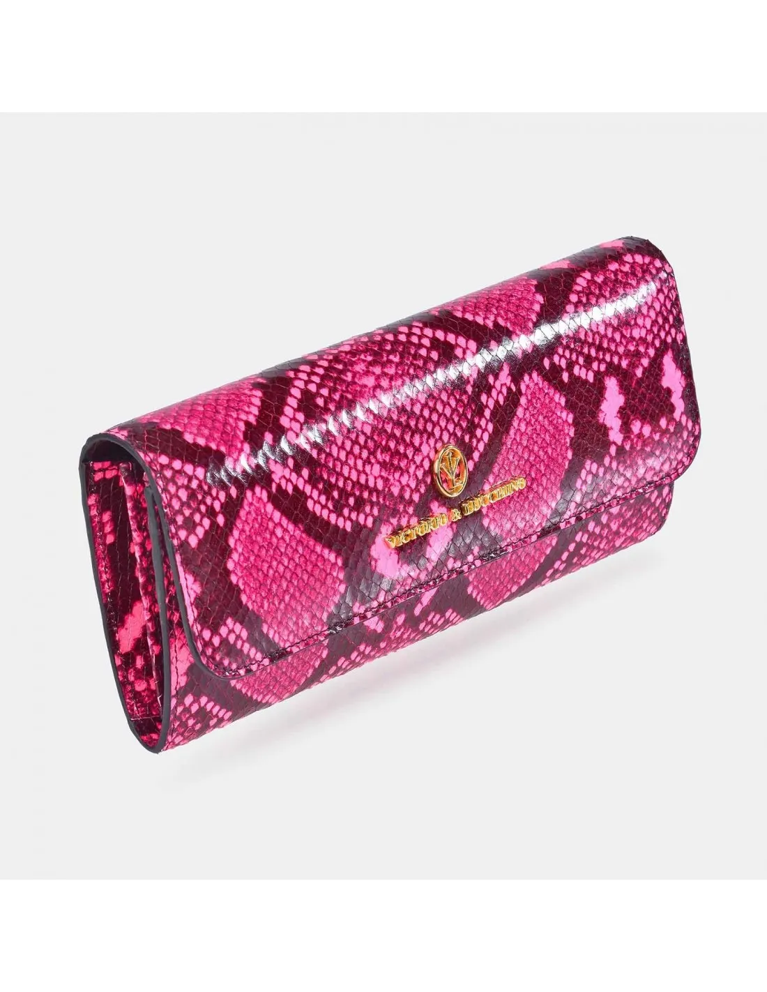 Victorio & Lucchino Monedero Solapa Grande mujer Serpiente Fluor