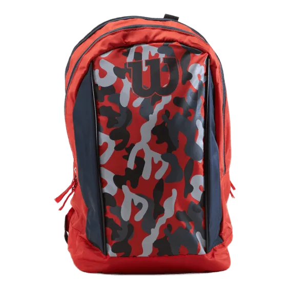 Wilson Junior Backpack Red/grey/black