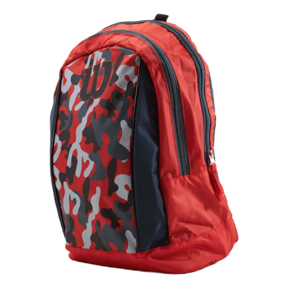 Wilson Junior Backpack Red/grey/black