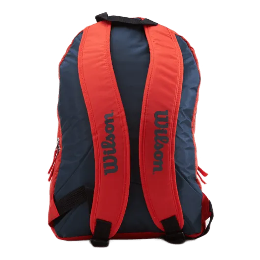 Wilson Junior Backpack Red/grey/black