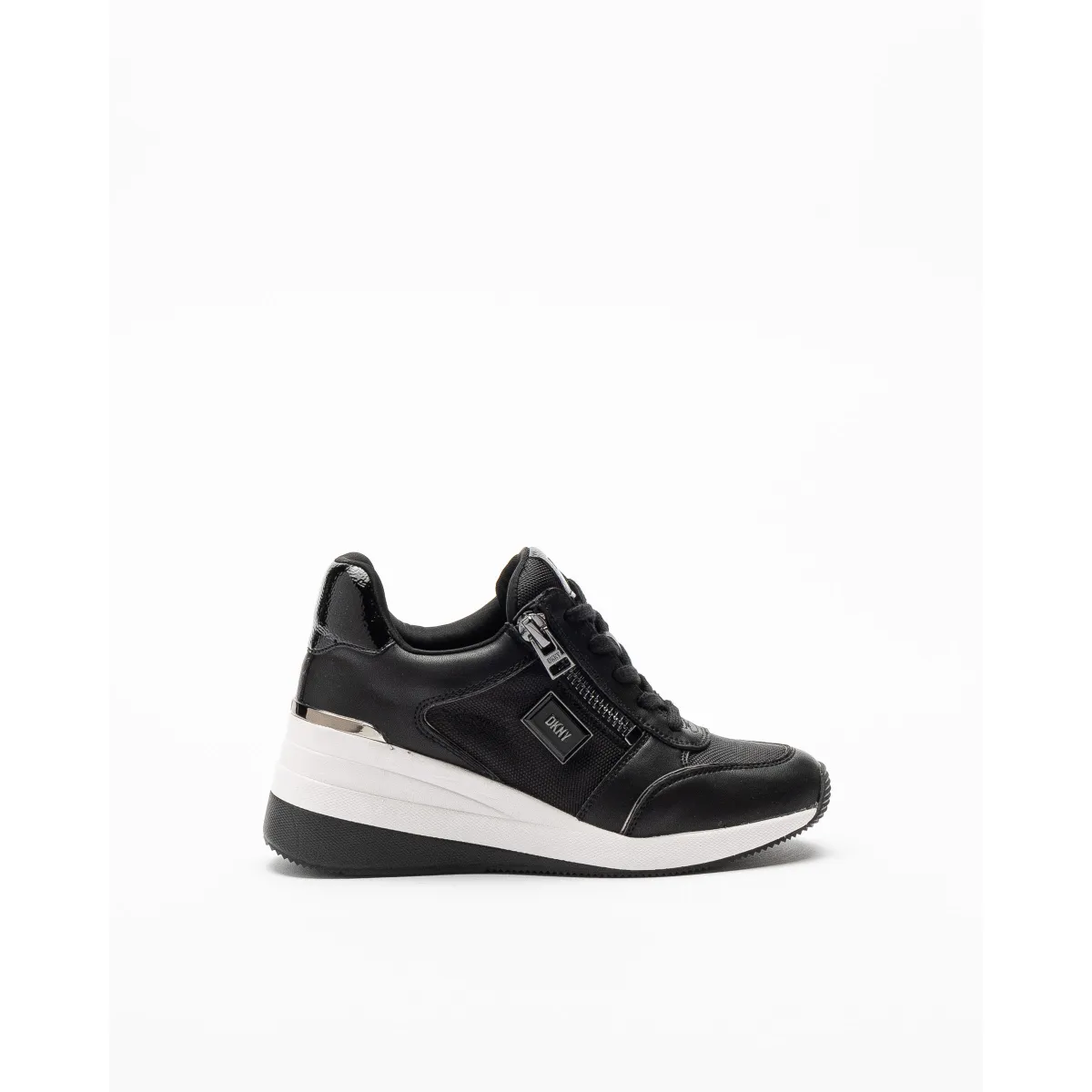 zapatillas de cuña Dkny Kai Negro