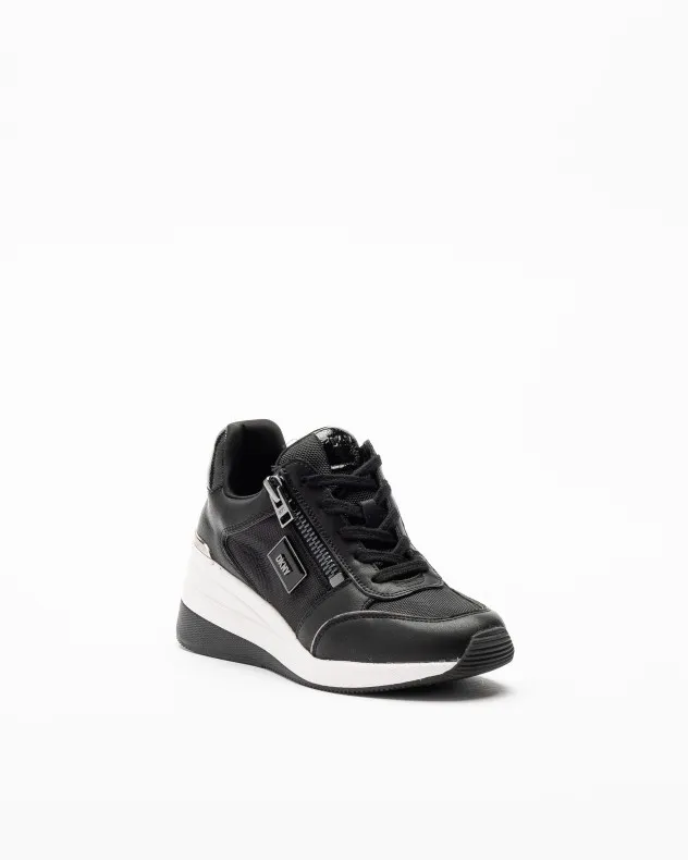 zapatillas de cuña Dkny Kai Negro