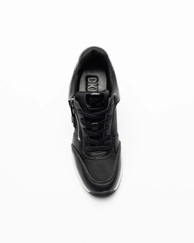 zapatillas de cuña Dkny Kai Negro