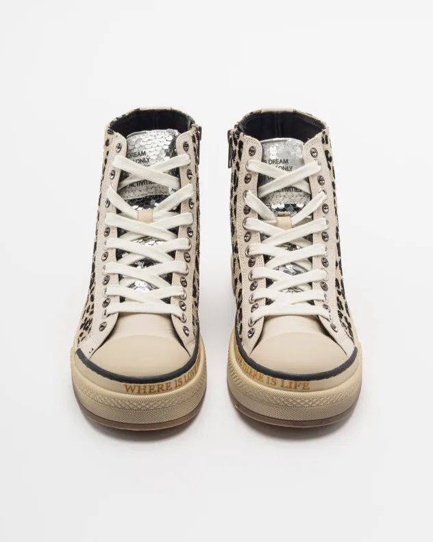 ZAPATILLAS DE PLATAFORMA DROPP XY513 BEIGE