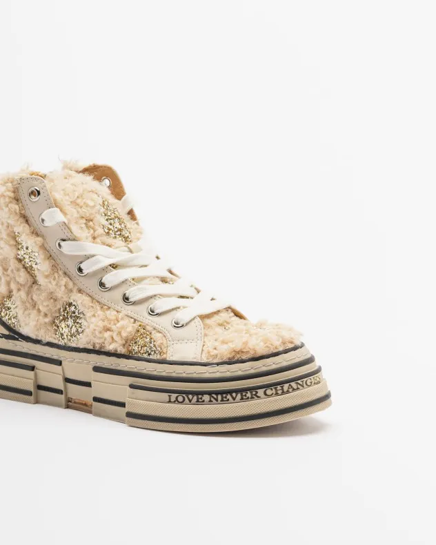 ZAPATILLAS DE PLATAFORMA DROPP XY584 BEIGE