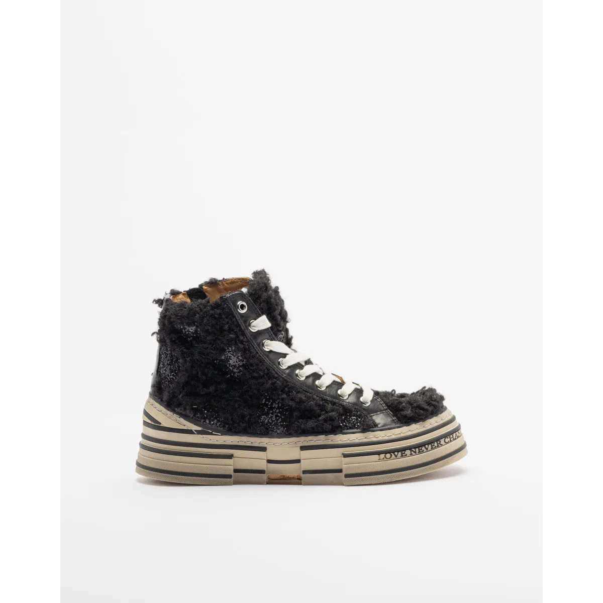 ZAPATILLAS DE PLATAFORMA DROPP XY584 NEGRO