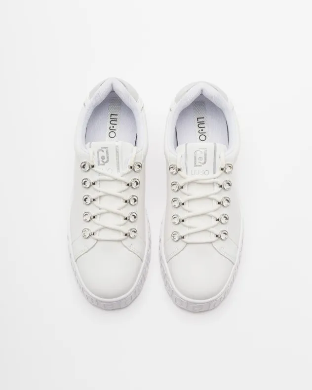 Zapatillas de plataforma Liu Jo BF4083 Blanco