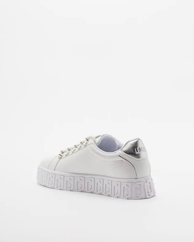 Zapatillas de plataforma Liu Jo BF4083 Blanco