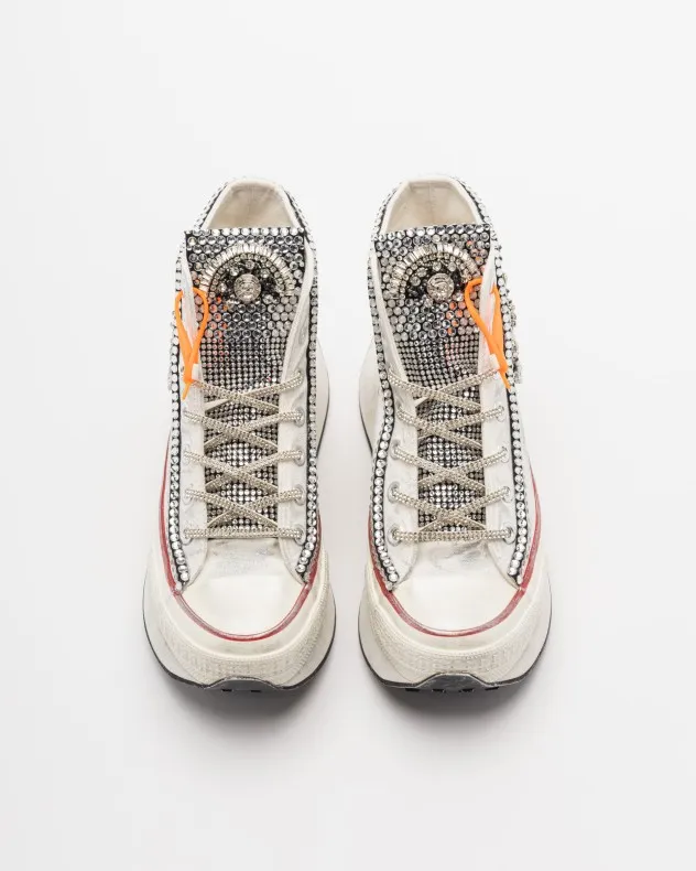 ZAPATILLAS DE PLATAFORMA NANKU COUTURE DFC01 BLANCO