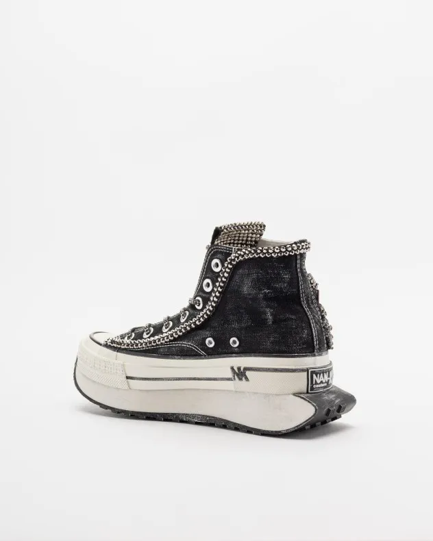 ZAPATILLAS DE PLATAFORMA NANKU COUTURE DFC01 NEGRO