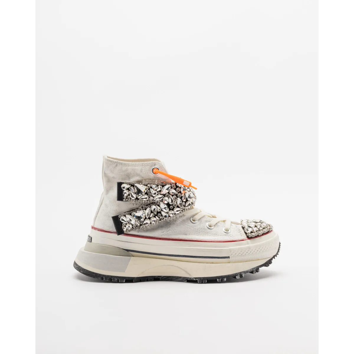 ZAPATILLAS DE PLATAFORMA NANKU COUTURE DFE01 BLANCO