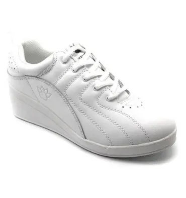 Zapatillas deporte con cuña Kelme en blanco