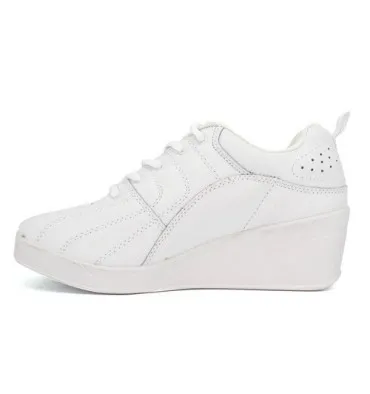 Zapatillas deporte con cuña Kelme en blanco